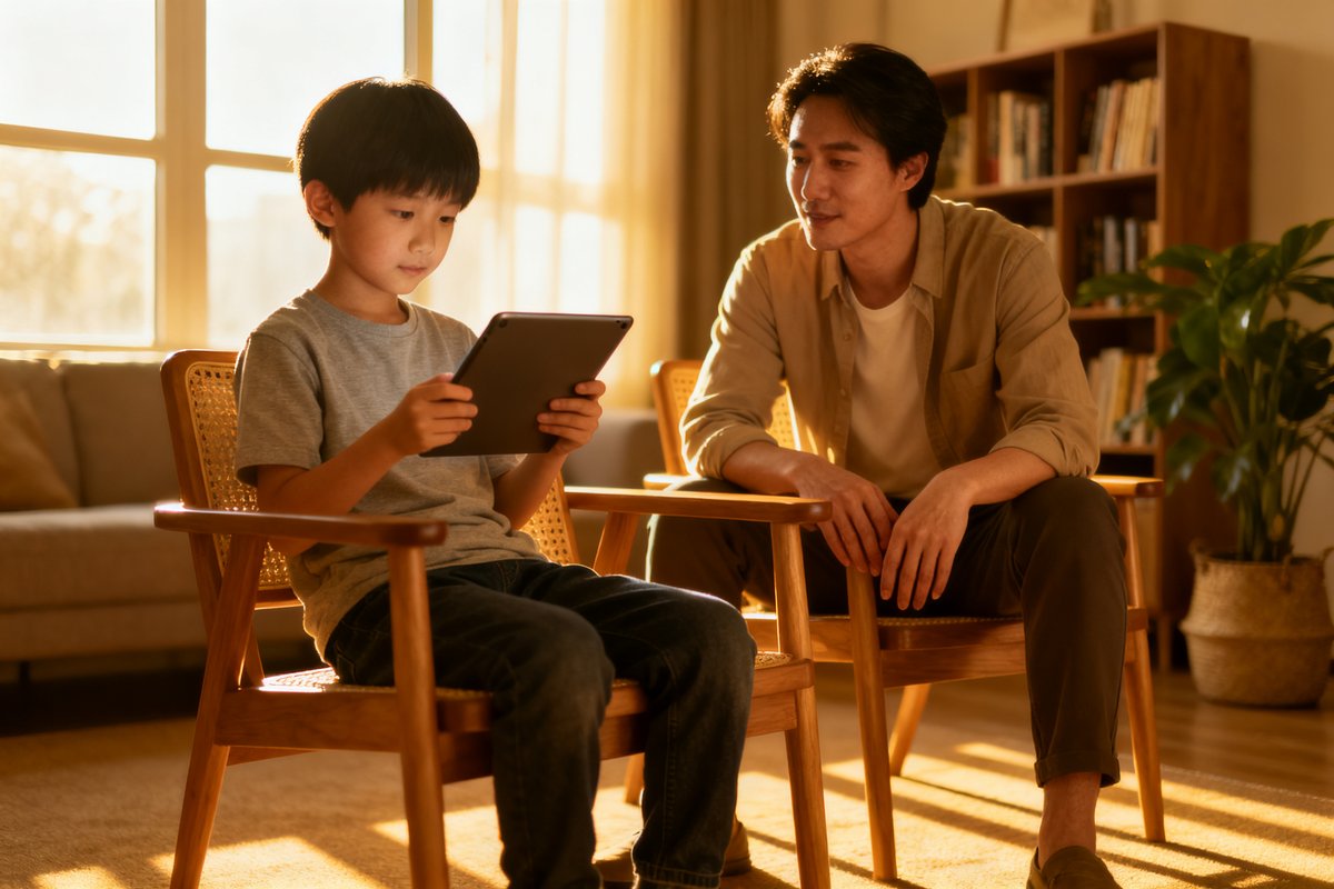 Create effective screen time rules for school-age kids that balance educational use, entertainment, and physical activity.