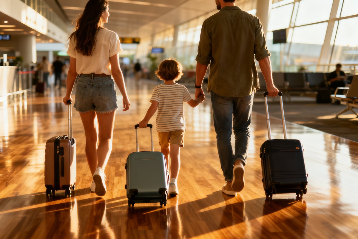 Airport Travel with Kids: Navigating Security, Gates, and Layovers